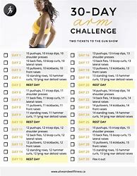 Image result for 30-Day Exercise Challenge Arm