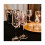 Image result for Personalized Champagne Flutes Wedding