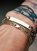 Image result for Original Gold Bracelet for Men
