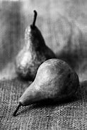 Image result for Vintage Black and White Pear
