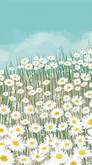Image result for Daisy Flower Desktop Background Aesthetic