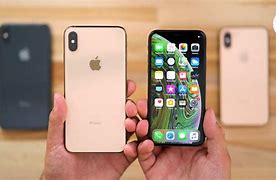 Image result for iPhone XS Gold in Hand