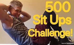 Image result for Beginner Sit Up Challenge