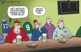 Image result for Super Bowl Cartoon