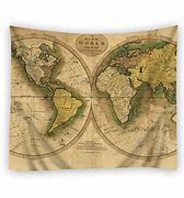 Image result for Fabric Map Tapestry