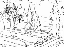 Image result for Bob Ross Easy Coloring Pages