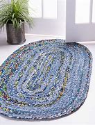 Image result for Blue Braided Rug