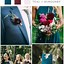 Image result for Teal and Peach Wedding Colors