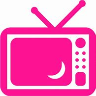 Image result for TV On Pink Background