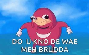 Image result for Knuckles Mikey Funny Meme Do You Know the Way