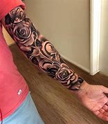Image result for Rose Forearm Tattoo Stencil
