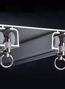 Image result for Ceiling Curtain Rail