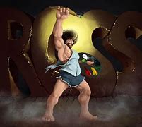 Image result for Bob Ross Cartoon