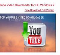 Image result for Download YouTube for Windows 7