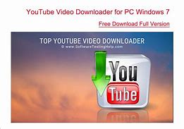 Image result for Video Downloader for Windows 7