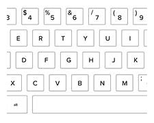 Image result for Latin Keyboard Layout
