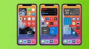 Image result for iOS 15 Home Screen Square