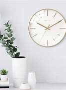 Image result for Small Gold Wall Clock