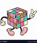 Image result for Rubriks Cube Cartoon