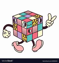 Image result for Free Cartoon Rubix Cube