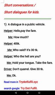 Image result for Funny Dialogues for Kids