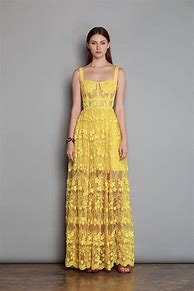Image result for Yellow Maxi Dress