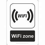 Image result for Wi-Fi Zone Signage