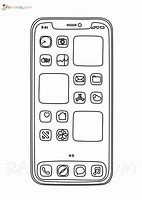 Image result for Smartphone Template Colouring