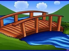 Image result for Bridge Over River Clip Art