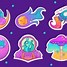 Image result for Nebula Galaxy Stickers