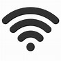 Image result for Wifi Icon Black