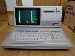 Image result for Vintage Sharp Computer