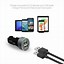 Image result for Short Apple iPhone 8 Plus Car Charger with USB Port