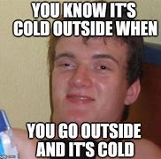 Image result for It's so Cold Memes
