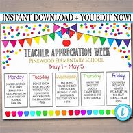Image result for Teacher Appreciation Week Printables