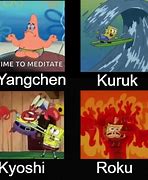 Image result for Spongebob Avatar Meme