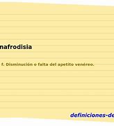 Image result for anafrodisia