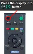 Image result for What Does an Info Button Look Like On a Sony