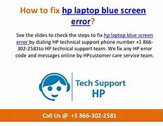 Image result for HP Laptop Blue Screen