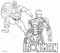 Image result for Iron Man Colouring in Printable