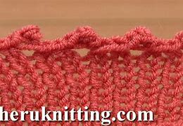 Image result for Decorative Cast On Knitting