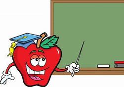 Image result for Teacher Apple Vector