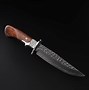 Image result for Damascus Steel Fixed Blade