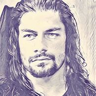 Image result for Roman Reigns Sketch