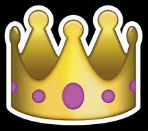 Image result for iPhone Crown Emoji Black Background