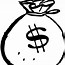Image result for Money Vector Black and White