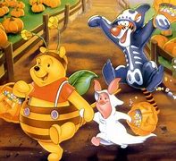 Image result for Winnie the Pooh Halloween Wallpaper