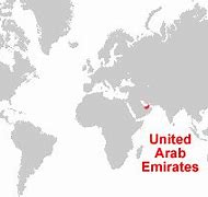 Image result for United Arab Emirates On World Map