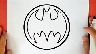 Image result for How to Draw Batman Logo Book