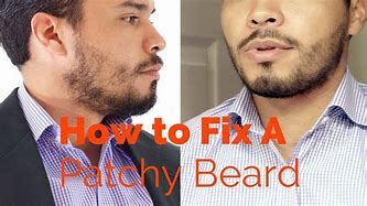 Image result for How to Trim Patchy Beard